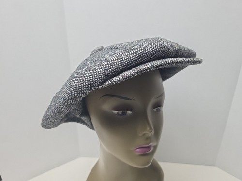 Vintage Zeitungsjungenmütze Mütze von Park Royal Wolle Hahnentritt schottischer Cabbie Gatsby adrett - Bild 1 von 8