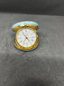 Halcyon Days Enamel Clock | eBay