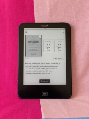 TOLINO VISION 3 HD 6'' ebookreader (4GB) 300ppi IPX5 (Used) VG COND