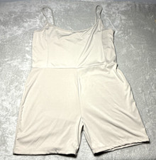 Series 8 Romper Bodysuit Women's Sz XXL Beige Body Shaper