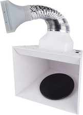 Fengda BD-515 Portable Airbrush Spray Booth with LED Lights and Turntable