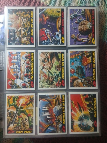 2012 Mars Attacks Base 1-55, All 3d Cards, 4 Sketch Cards New Universe +more - Picture 6 of 19