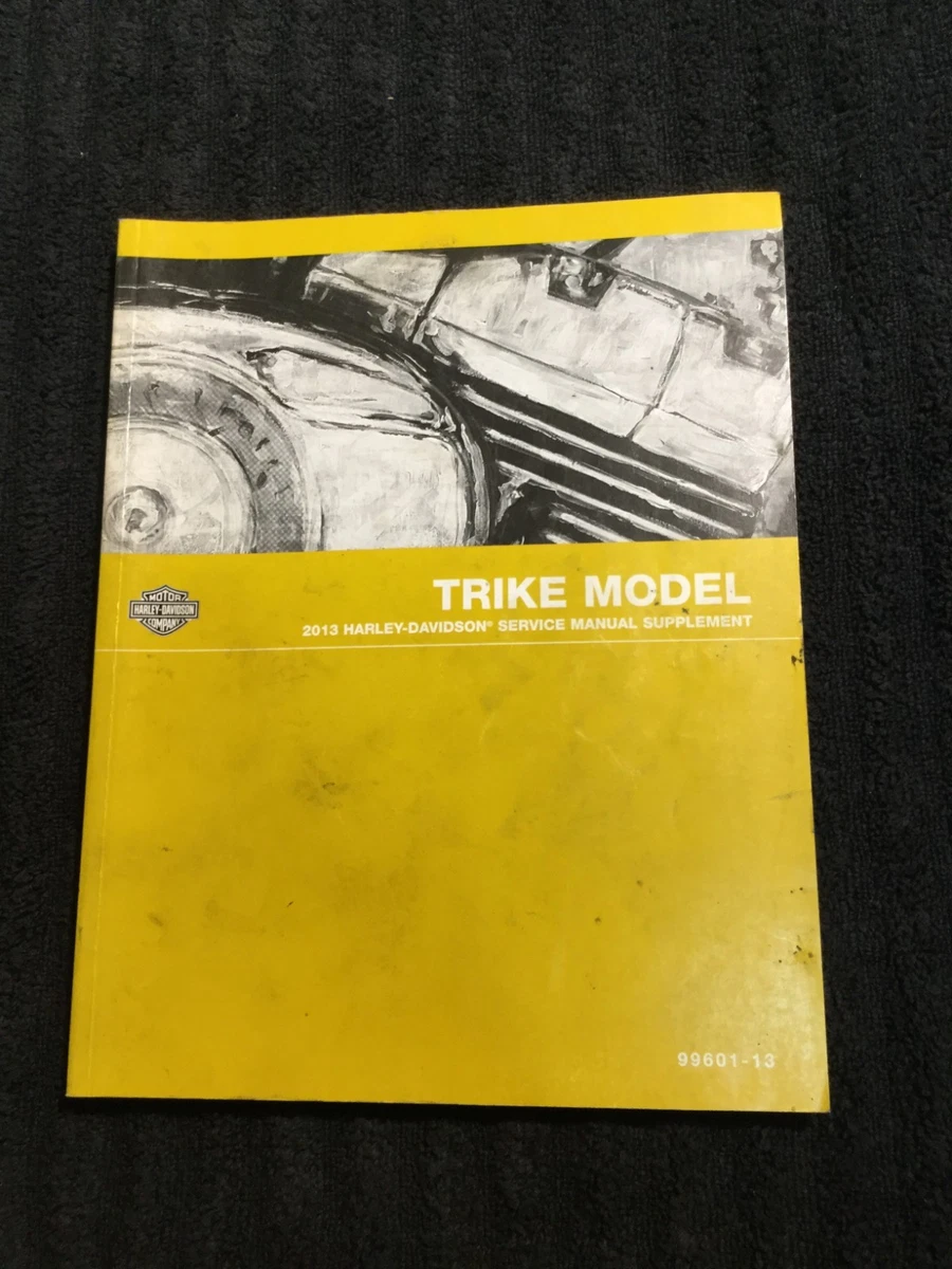 Harley-Davidson 2013 Repair Motorcycle Manuals and Literature for