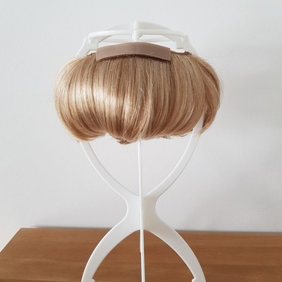 -Chemo- Haarkranz/Haarteil für Turbane und Mützen, NEU, blond