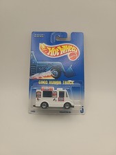 1991 Hot Wheels #5 Good Humor Truck Solid Blue Card #5904 NOC