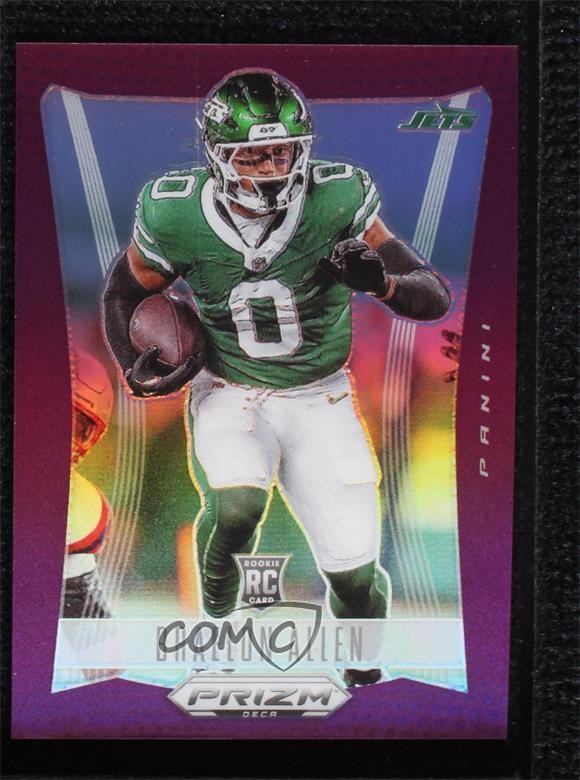 2024 Panini Prizm Deca Purple Prizm 91/99 Braelon Allen #233 Rookie RC