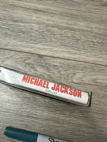 Vintage Michael Jackson Thriller Cassette 1982 Pop Album Epic Records QET38112 - Picture 2 of 6