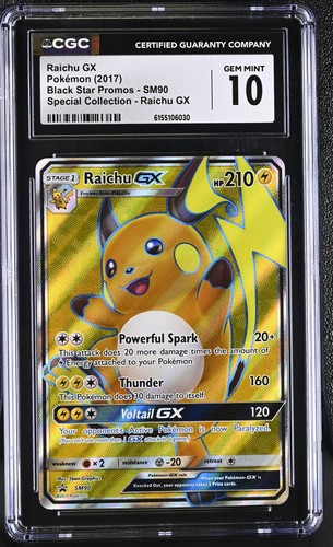 Raichu-GX graded CGC 10 for sale on eBay