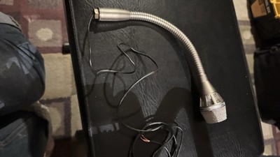AKG D590 Dynamic Gooseneck Microphone (Mike), Goose Not Included. Like D190E