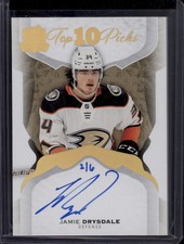 2023-24 The Cup Jamie Drysdale Top 10 Picks Auto SSP /6