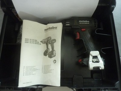 Metabo Akku-Schlagschrauber SSW 18 LTX 400 BL  SE  (Sonderedition) MetaBox