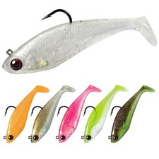 A1-2.75"-0.4oz Pre-Rigged Paddle Tail Swimbait For Bass Pike Trout Walleye