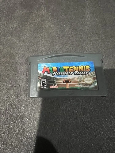 Nintendo Mario Tennis: Power Tour Game Boy Advance Tennis w/ Manuel GBA TESTED