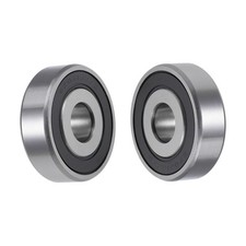 6203-1/2-2RS Ball Bearings Z2 1/2"x40mmx12mm Double Sealed Chrome Steel 2pack