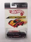 Hot Wheels Flying Customs S'Cool Bus 1:64 Black Red Tom Daniel Red Line Tires
