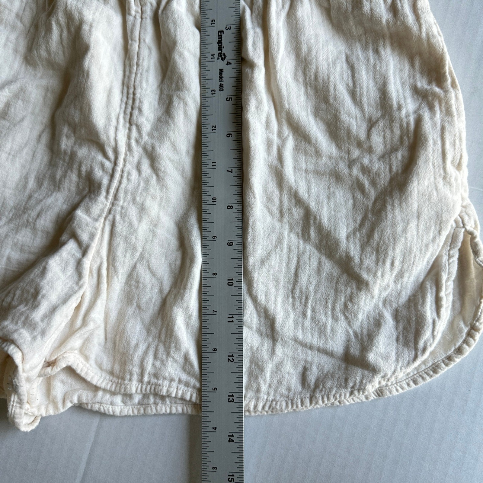 Universal Thread Short  Beige Cotton Elastic Wais… - image 8