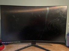 This Is a PC Monitor  MSI Optix G27 Series Curved Gaming Monitor 