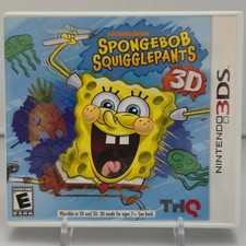 SpongeBob SquigglePants 3D & Truth or Square - Nintendo DS - 2 Games Tested