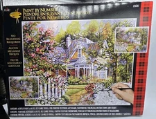 Paint By Number Kit Plaid 21676 House 16x20, New In Box