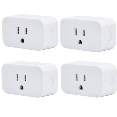 THIRDREALITY Smart Plug 4 Pack, 15A Outlet with Timer Function, Zigbee... 