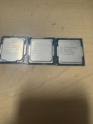 intel xeon e3-1270v6- E31246V3-E31225V5 CPU's