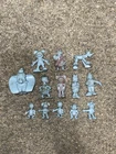 Vintage Marx Figures Television Playhouse Characters- Lot Of 13pc. Used!