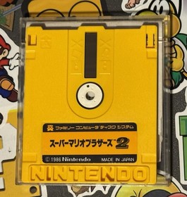 Super Mario Bros. 2  Famicom Disk System Japan Import US Seller TESTED