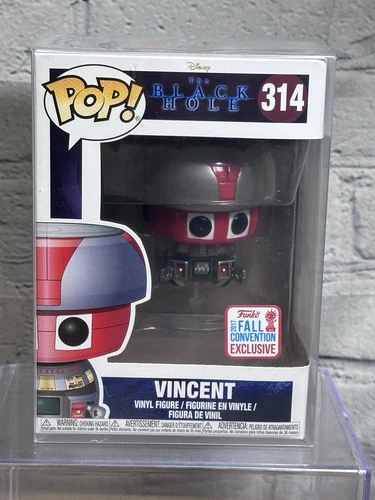 2017 Funko Pop! Vinyl: The Black Hole Vincent #314 (Disney) NYCC Fall FLAWED BOX