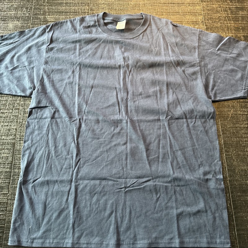 Xl T Shirt Blue In Color With Saying On Back