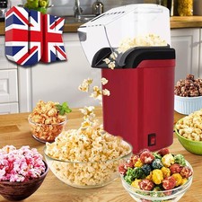 1200W Popcorn Maker – Electric Hot Air Popcorn Machine Oil Free NEW