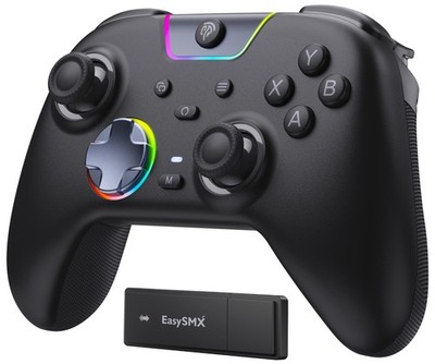 EasySMX X05Pro Wireless PC Controller   Quiet-Press 15.70×9.50×6.50cm, black