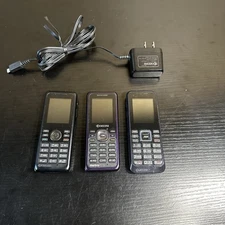 Vintage Lot Of 3 KYOCERA MODEL S1360 QUALCOMM  CDMA PHONE