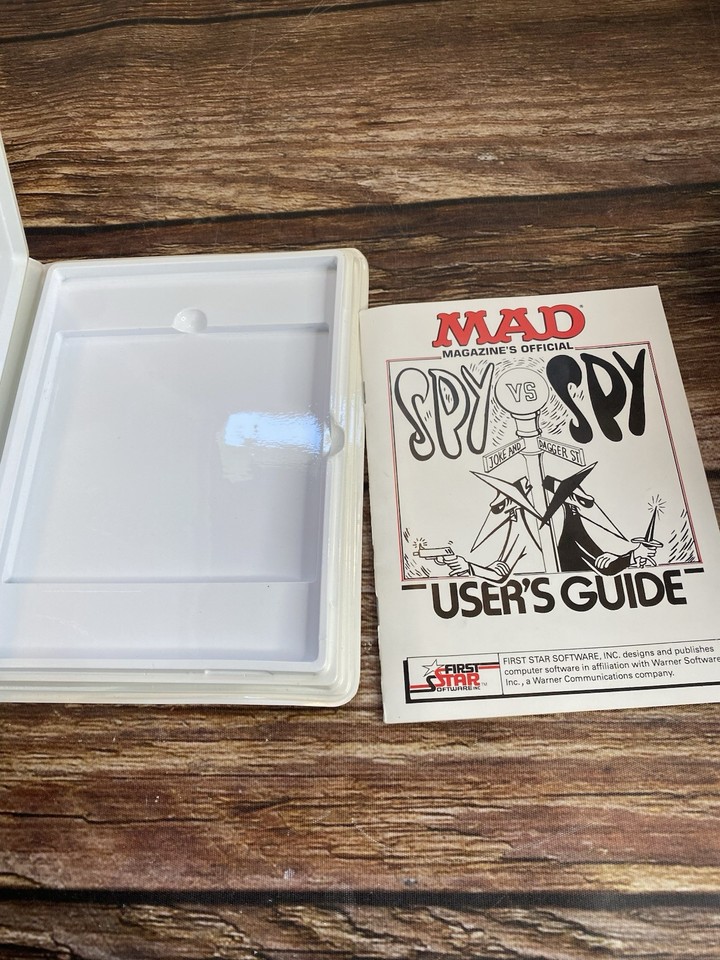 Apple II Mad Magazine Spy Vs Spy By First Star Software (no Disk) | eBay