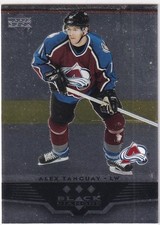05/06 UD BLACK DIAMOND ALEX TANGUAY TRIPLE BASE CARD SP #130