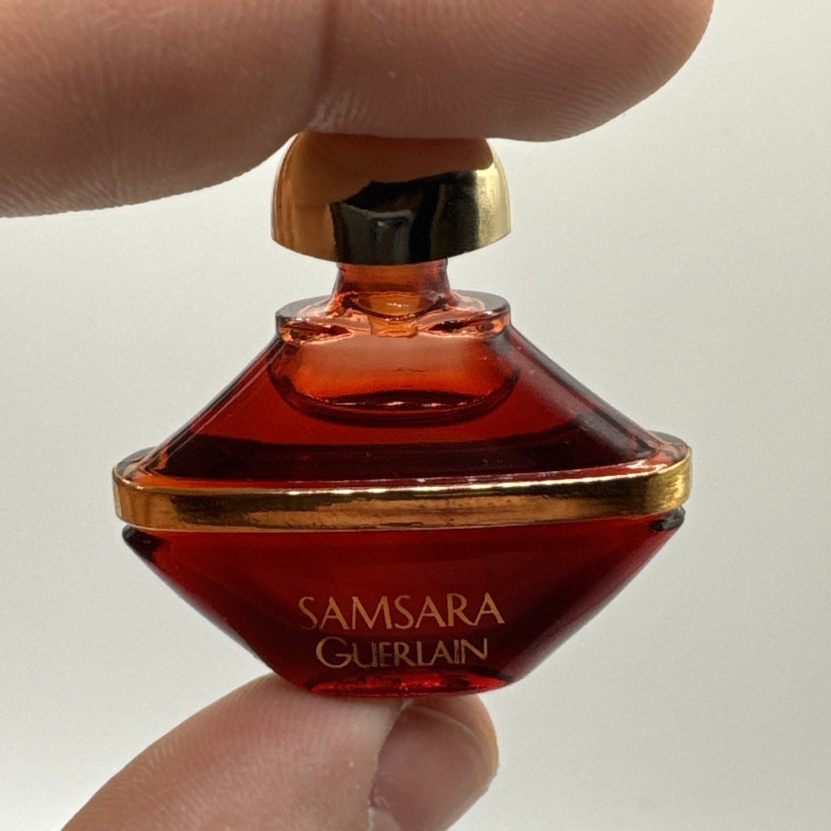 Vintage Guerlain Samsara Mini Perfume Splash ~2ml Old Formula