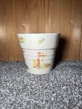 Aynsley Fine Bone China Flower Pot - Edwardian Kitchen Garden Pattern