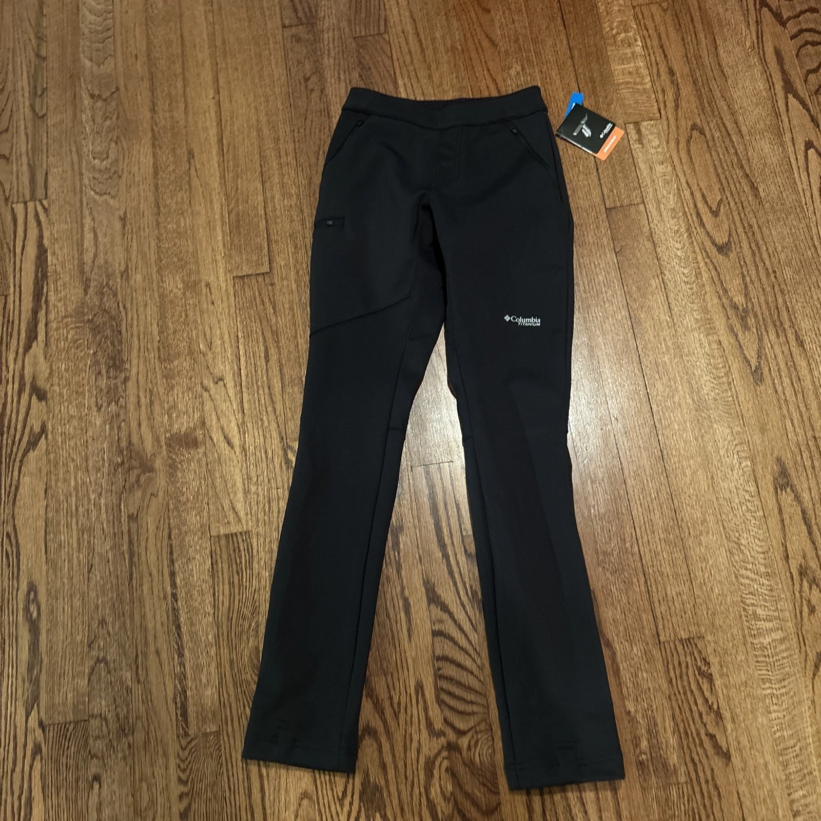 Columbia Women's Vast Canyon High Rise Titanium Softshell Pants: Black XS AK8891