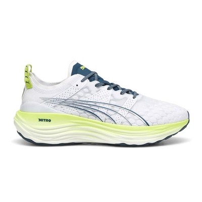 PUMA Foreverrun Nitro Puma White/Ocean Tropic/Lime Pow 10 D (M) 