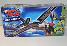 Air Hogs Red Hornet 2003 High-Flying Stunt Plane Air Pressure w/ Pump New-In-Box