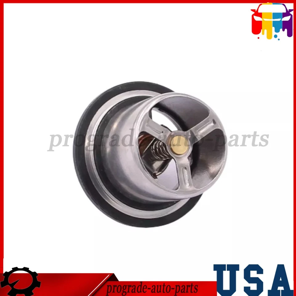 New Engine Coolant Thermostat for International Harvester 2554 Peterbilt Volvo - Image 4 of 4