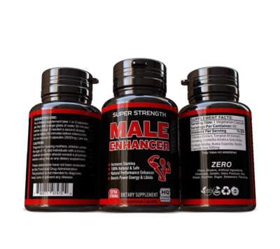 MALE ENHANCEMENT STAMINA PILLS  PERFORMANCE ENHANCER MEN SUPPLEMENT 60 PILLS 