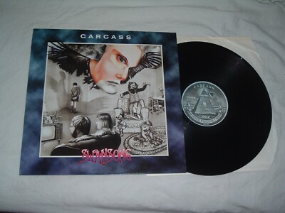 CARCASS Swansong '95 ORIGINAL UK !! IMPORT 1st press LP NMint