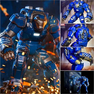 IN US_1/12 Comicave Iron Man MK38 IGOR Figure with LED/Metal Build/Collectible