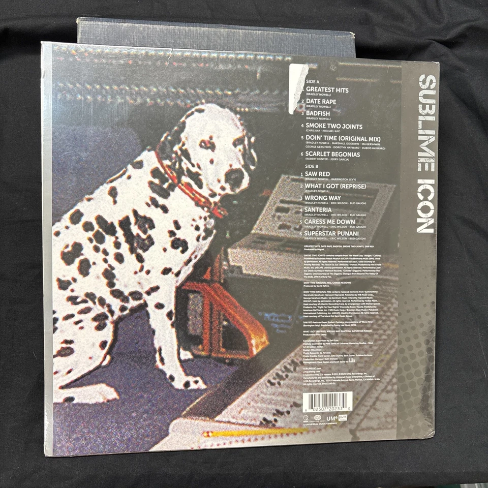 Sublime - Icon (Oceania Blue LP)- New Sealed Mint Does Not Have Walmart Sticker - Image 2 of 3
