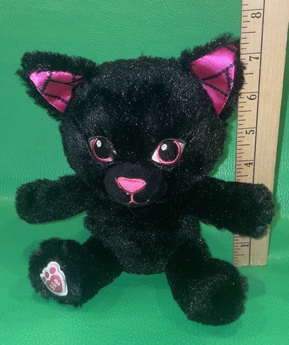 Small Fry Build A Bear Night Magic Black Kitten Cat Kitty Buddies Halloween - Picture 6 of 8