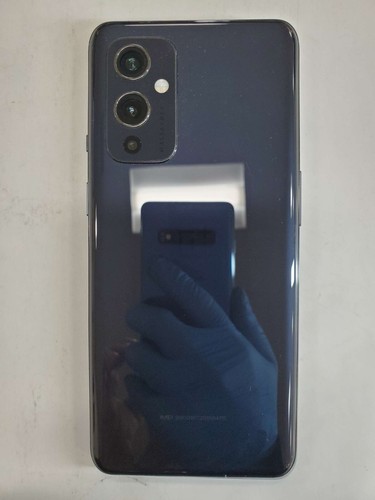 OnePlus 9 5G 128GB LE2117 Astral Black T-Mobile/Unlocked, Light Lines - Afbeelding 3 van 5