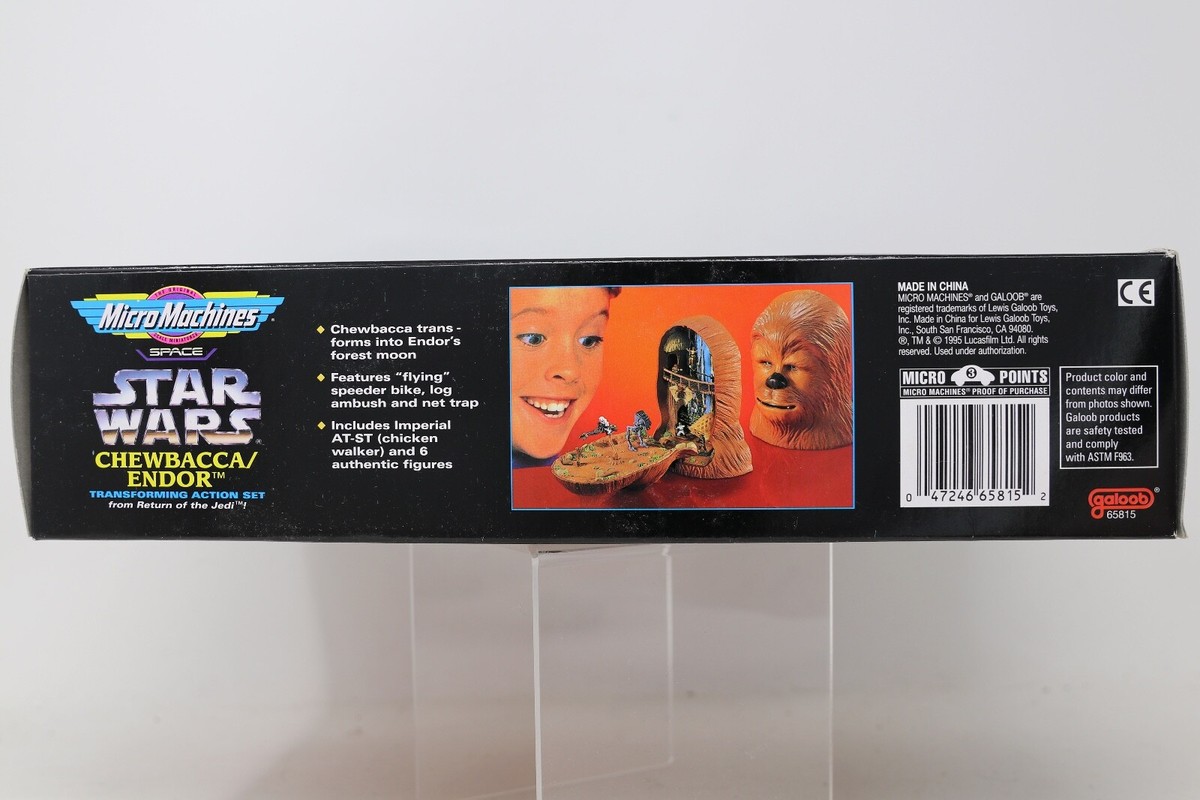 1996 Galoob Star Wars Micro Machines Chewbacca Endor