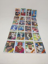 Topps 1988 Lot of Twenty Four Baseball Cards Vintage Collectable