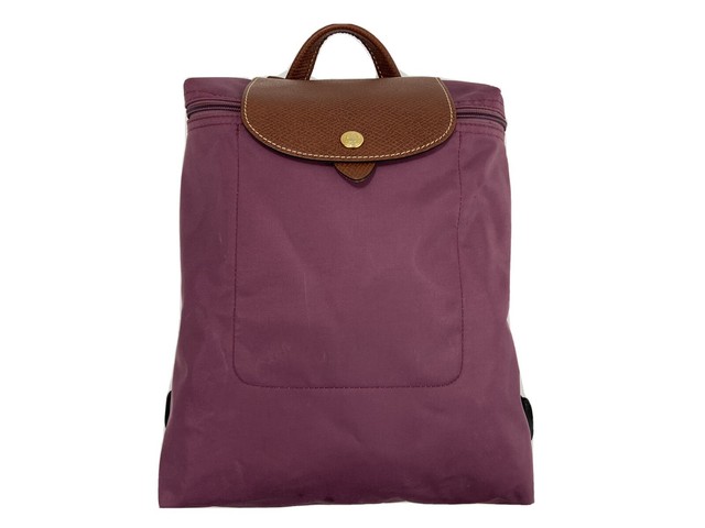 longchamp black backpack