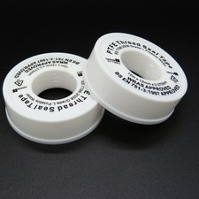 1x Plumbers (Center brand) PFTE White 12m Tape For water tight joints 12m x 12mm